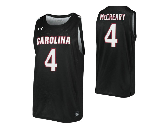 Jalyn McCreary Replica College Basketball Jersey Black South Carolina Gamecocks