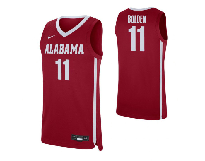 Alabama Crimson Tide James Bolden Replica College Basketball Jersey Crimson
