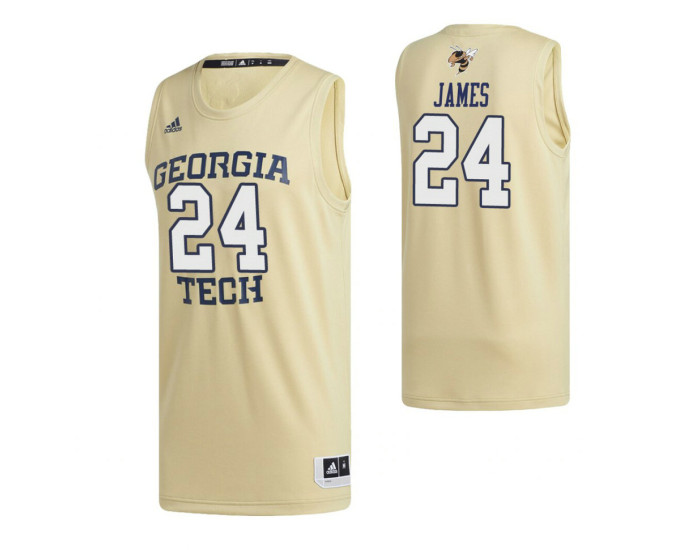 Georgia Tech Yellow Jackets 24 Jehloni James Swingman Jersey Gold