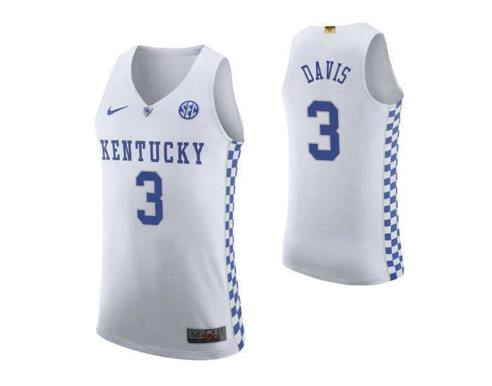 Bam Adebayo Kentucky Wildcats White Authentic College Basketball Jersey