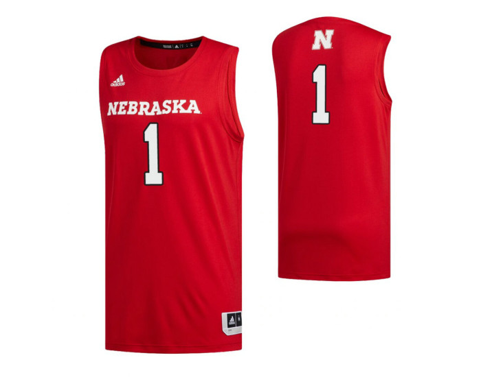 Youth Nebraska Cornhuskers 1 Kevin Cross Replica College Basketball Jersey Scarlet