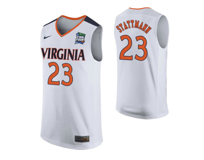 Youth Virginia Cavaliers #23 Kody Stattmann White Replica College Basketball Jersey