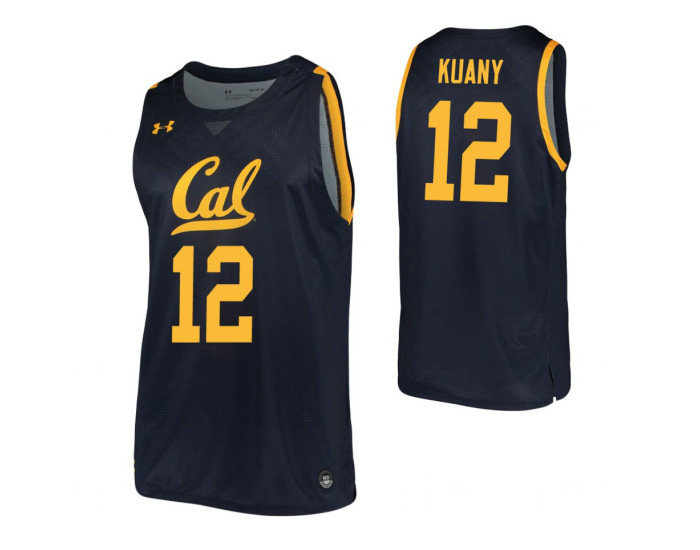 Youth Kuany Kuany Replica College Basketball Jersey Navy California Golden Bears
