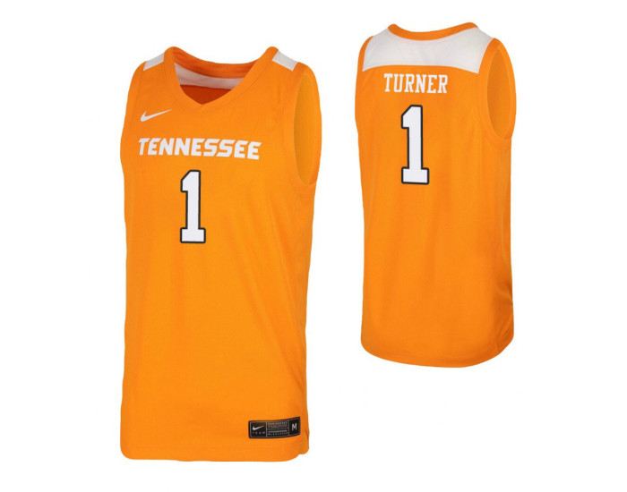 Lamonte Turner Replica College Basketball Jersey Tennessee Orange Tennessee Volunteers
