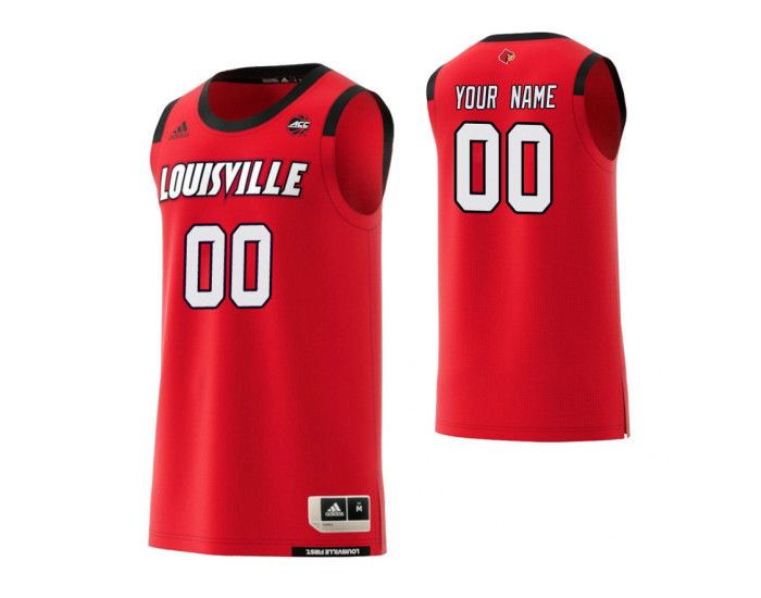 Louisville Cardinals Custom Replica Jersey Red
