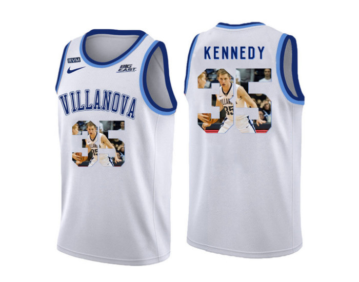 Youth Villanova Wildcats #35 Matt Kennedy Replica College Basketball Jersey White