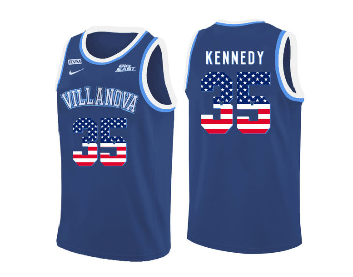 Youth Villanova Wildcats #35 Matt Kennedy Authentic College Basketball Jersey Blue