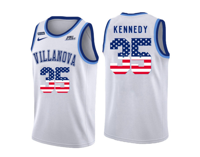 Villanova Wildcats #35 Matt Kennedy Authentic College Basketball Jersey White