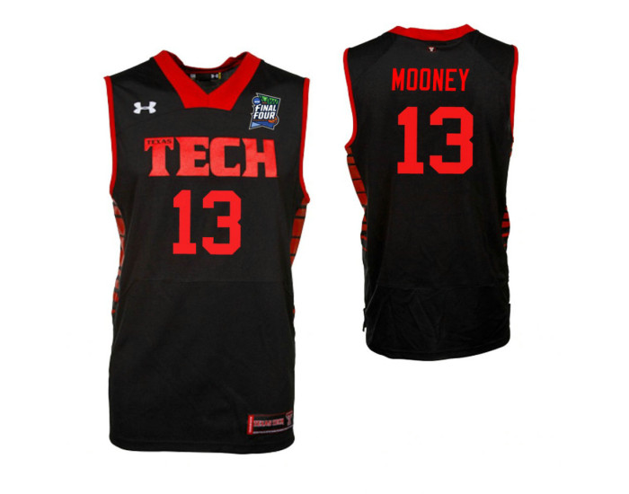 Matt Mooney Texas Tech Red Raiders Black 2019 Final Four Authentic College Basketball Jersey