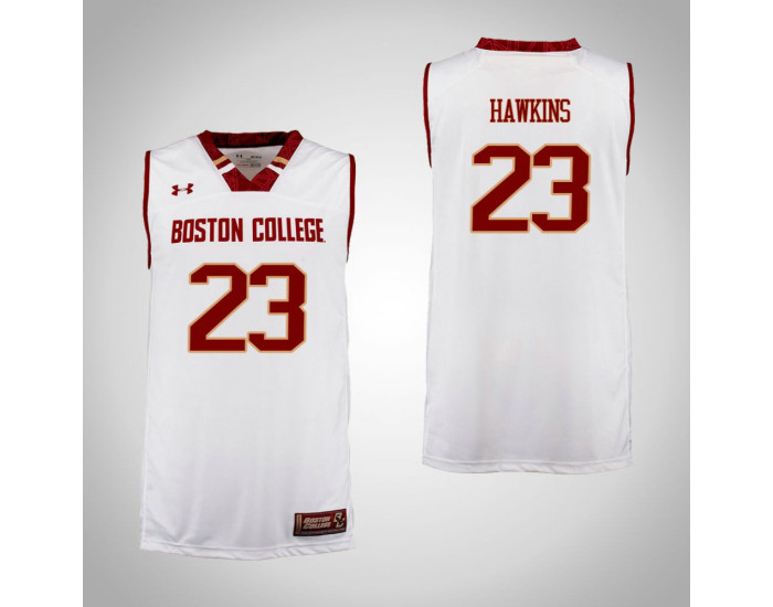 Youth Boston College Eagles #23 Deontae Hawkins Authentic College Basketball Jersey Cardinal
