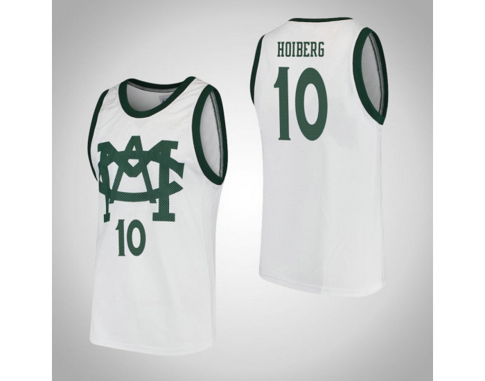 Youth Michigan State Spartans #10 Jack Hoiberg Vault MAC Authentic College Basketball Jersey White