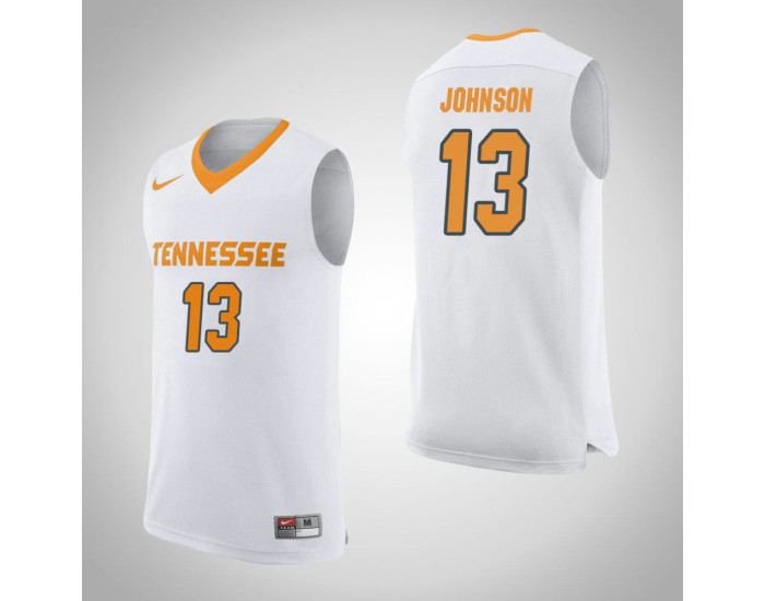 Youth Tennessee Volunteers #13 Jalen Johnson Authentic College Basketball Jersey White