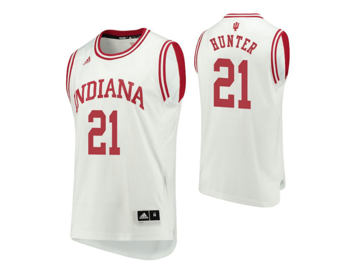 Youth Indiana Hoosiers #21 Jerome Hunter Home Authentic College Basketball Jersey White
