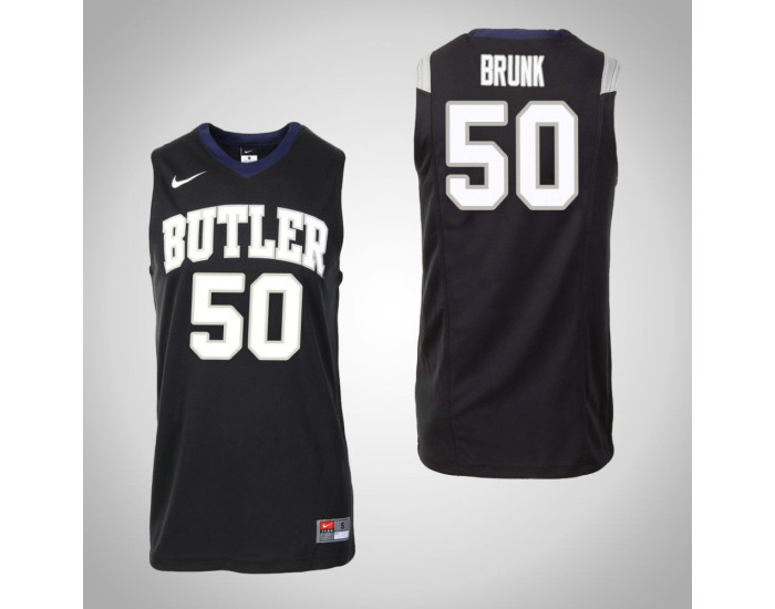 Youth Butler Bulldogs #50 Joey Brunk Master Authentic College Basketball Jersey Black