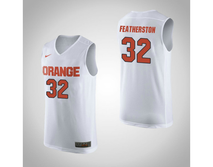 Youth Syracuse Orange #32 Ray Featherston Replica College Basketball Jersey White