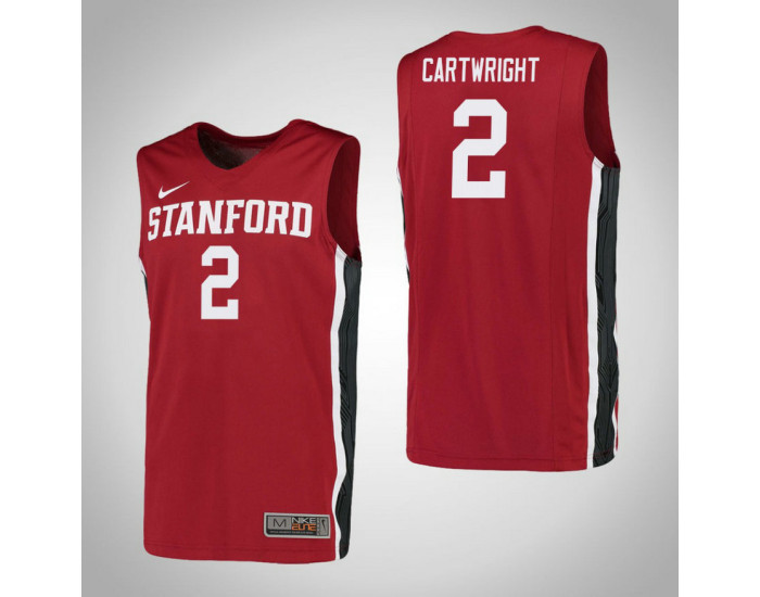 Youth Stanford Cardinal #2 Robert Cartwright Authentic College Basketball Jersey Red