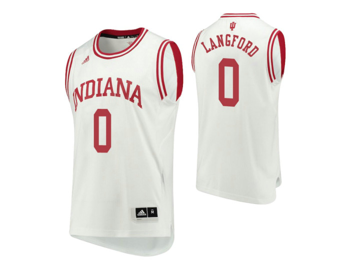 Youth Indiana Hoosiers #0 Romeo Langford Home Authentic College Basketball Jersey White