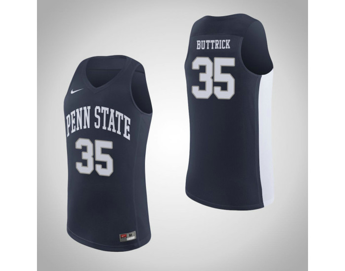 Youth Penn State Nittany Lions #35 Trent Buttrick Replica College Basketball Jersey Navy