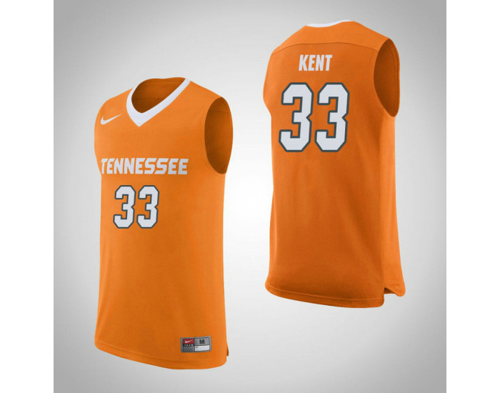Youth Tennessee Volunteers #33 Zach Kent Replica College Basketball Jersey Orange