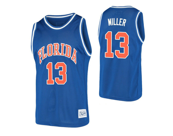 Youth Florida Gators 13 Mike Miller Basketball Alumni Authentic College Basketball Jersey Royal