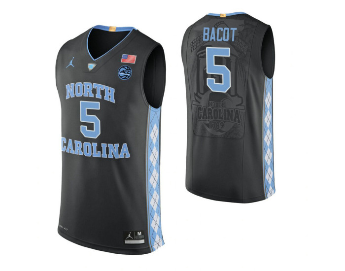 Armando Bacot North Carolina Tar Heels Black Authentic College Basketball Jersey