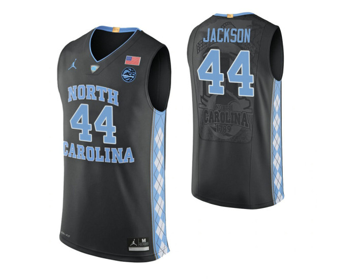 Justin Jackson North Carolina Tar Heels Black Authentic College Basketball Jersey