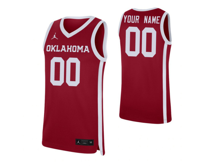 Oklahoma Sooners Replica Custom Jersey Crimson
