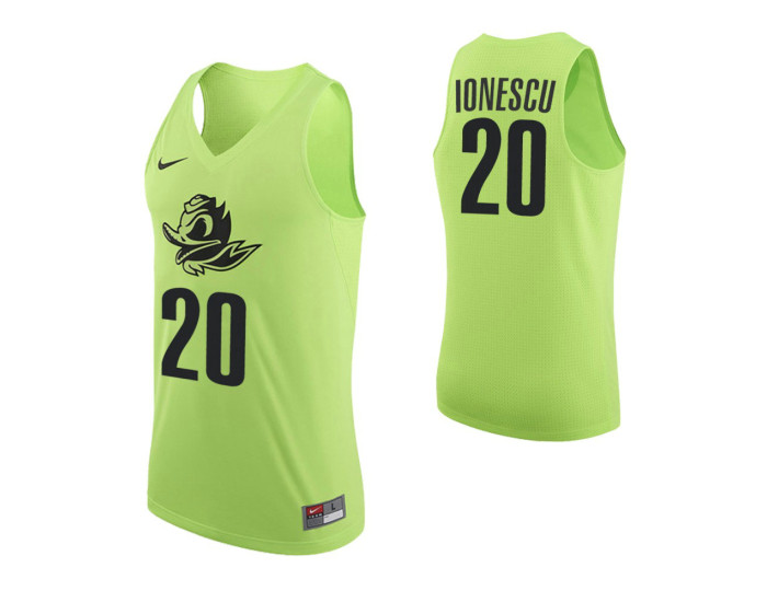 Youth Sabrina Ionescu Oregon Ducks Apple Green Replica College Basketball Jersey