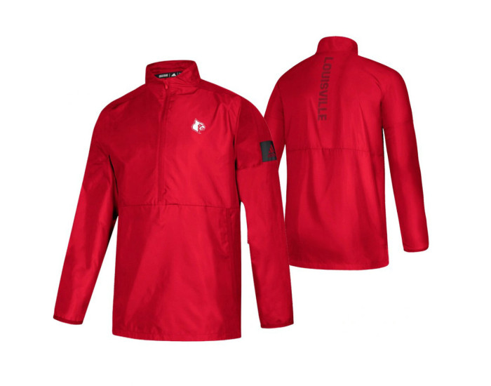 Louisville Cardinals Red 2019 Sideline Game Mode Jacket