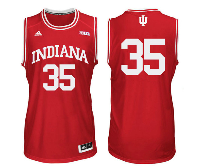 Youth Indiana Hoosiers #35 Tim Priller Authentic College Basketball Jersey Red