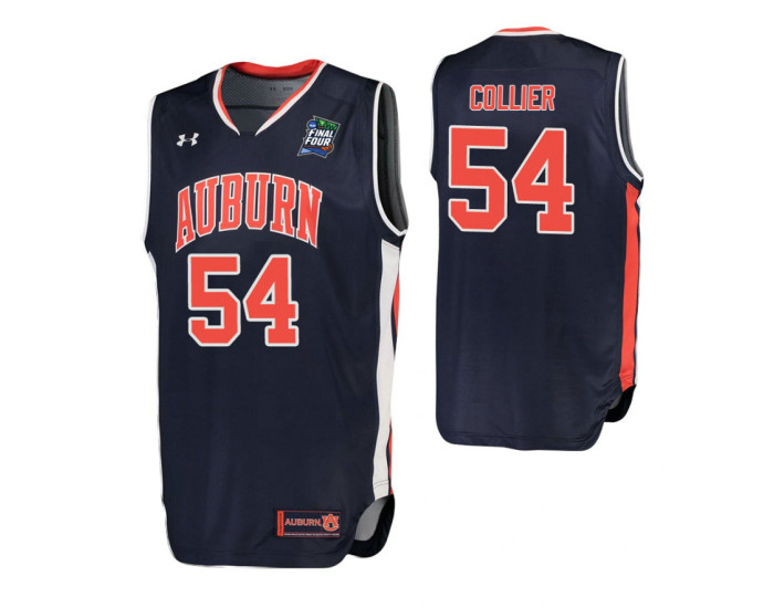 Youth Thomas Collier Auburn Tigers Navy 2019 Final Four Authentic College Basketball Jersey