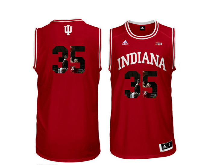 Indiana Hoosiers #35 Tim Priller Replica College Basketball Jersey Red